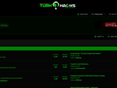 Turkhacks Yeni Temaya Geçiş&nbsp;Yaptı